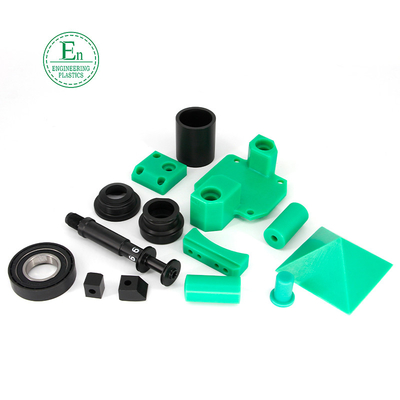Hdpe Plastic Cnc Machining Process Machined Delrin Parts Green Cast Nylon